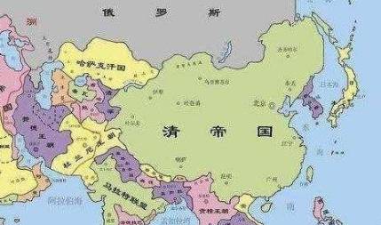 清朝历史图片