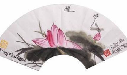 扇面历史图片