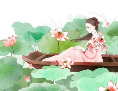 荷花历史图片