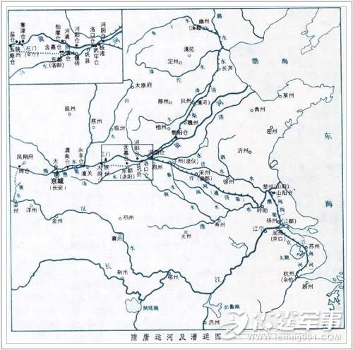 隋唐大运河历史图片