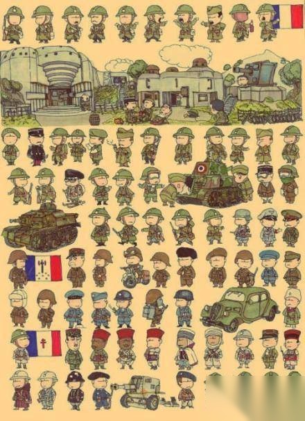 为什么在二战中德国用了三天时间才征服法国?历史图片