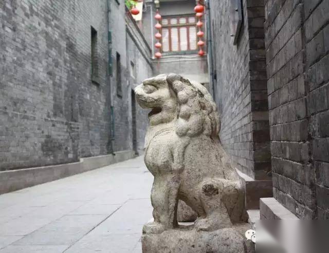 石狮历史图片