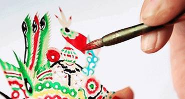 皮影制作的缀结过程具体是什么样的？难度大吗？历史图片
