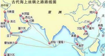 海上丝绸之路历史图片
