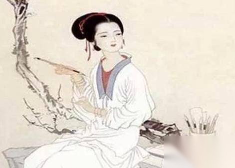 女诗人历史图片