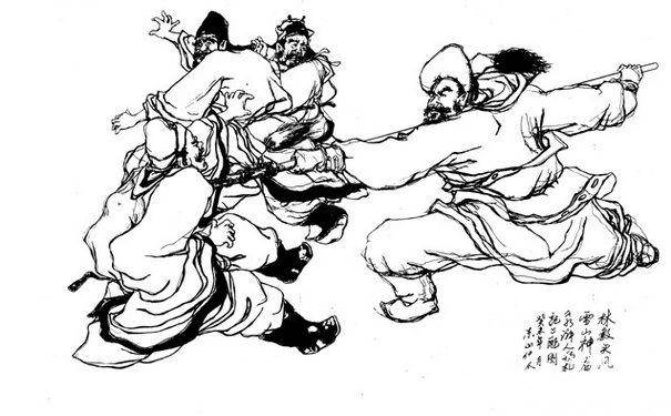 林冲棒打洪教头历史图片
