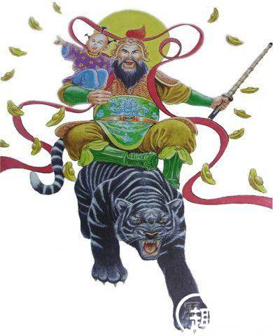 赵公明生平介绍历史图片