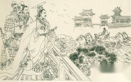 楚成王历史图片