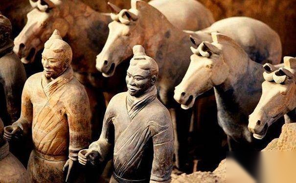 秦始皇兵马俑历史图片