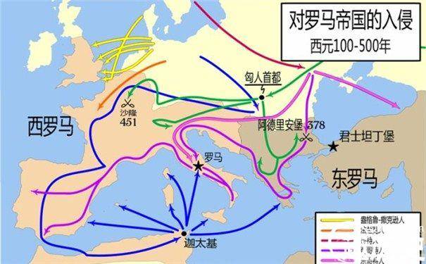 民族大迁徙历史图片