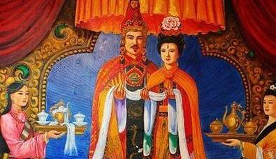 松赞干布历史图片