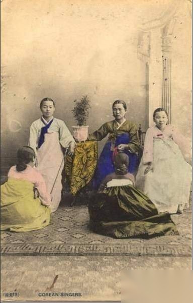 朝鲜妓生卖艺不卖身历史图片