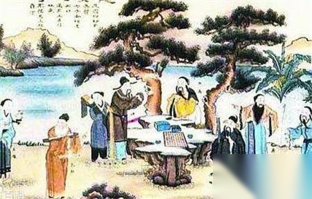 古代文人才子历史图片