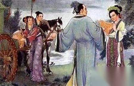 司马相如与卓文君历史图片