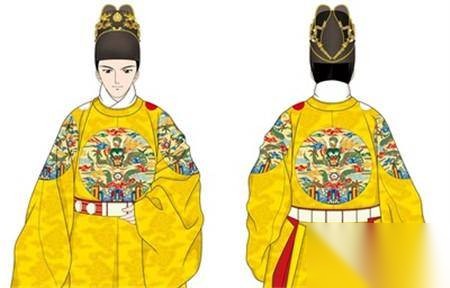 明朝皇帝服饰历史图片
