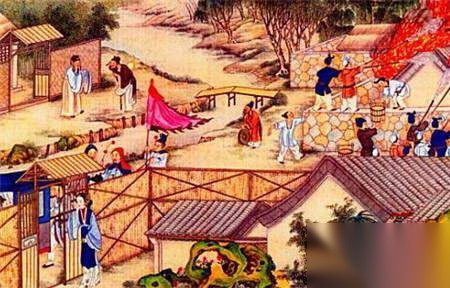 古人避暑降温历史图片