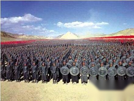 秦军历史图片