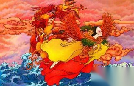 精卫是谁的女儿历史图片