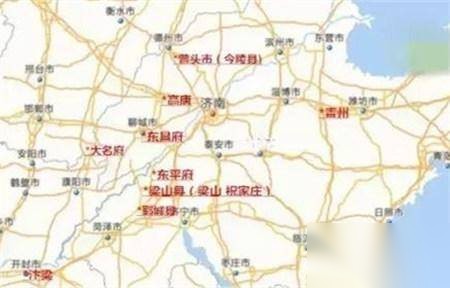 梁山历史图片