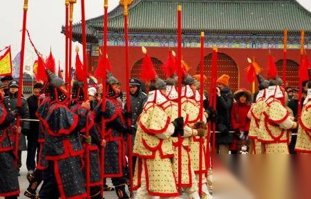 八旗兵历史图片
