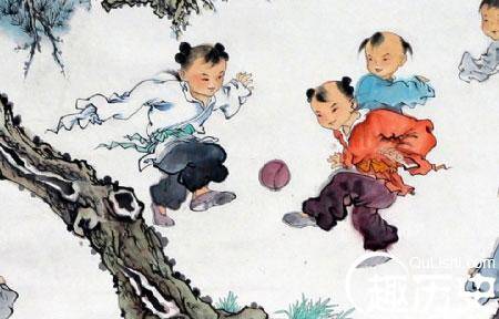 蹴鞠历史图片