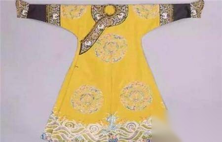 清朝皇帝龙袍历史图片