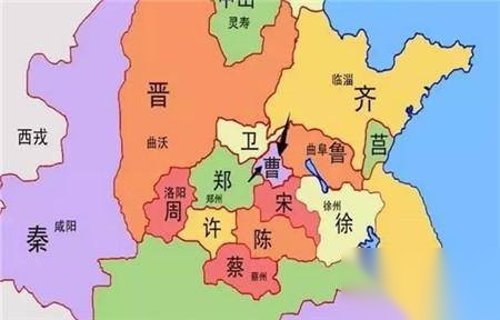 春秋小国历史图片