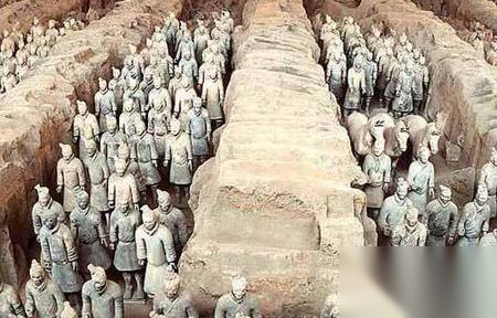 兵马俑历史图片