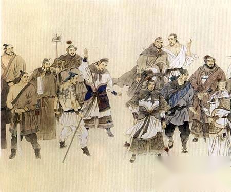 梁山好汉历史图片