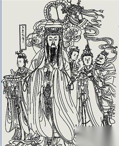 玉皇大帝和王母娘娘历史图片