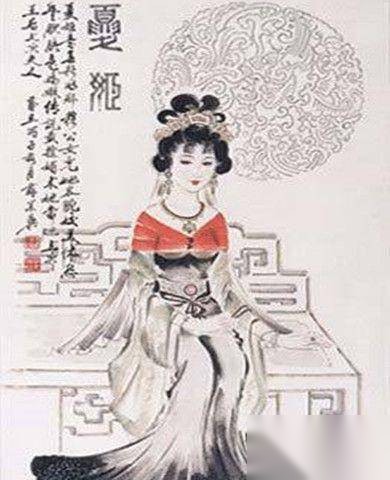 传奇女子夏姬历史图片