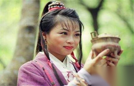 天龙八部阿紫姑娘历史图片