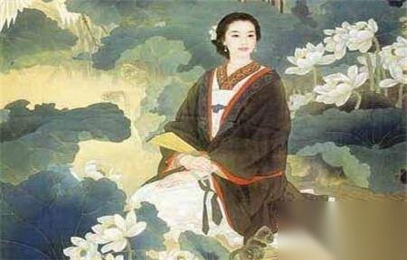 才女谢道韫历史图片