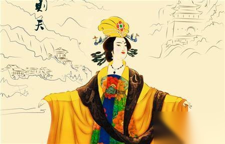武则天历史图片