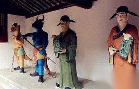 黑白无常牛头马面的来历历史图片