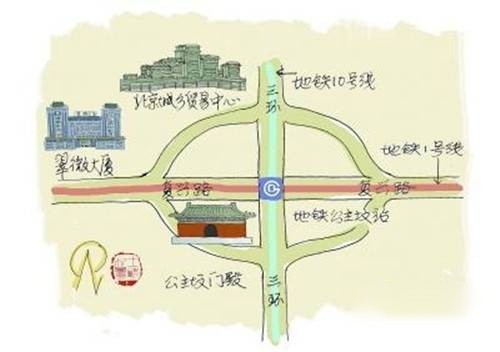 北京公主坟历史图片