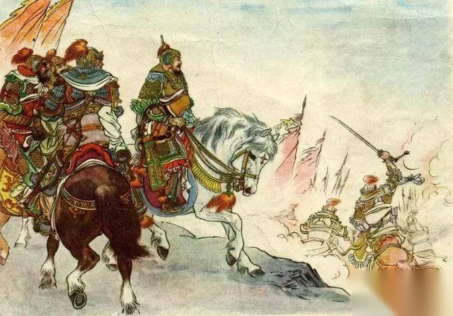 他乃岳家一小将历史图片