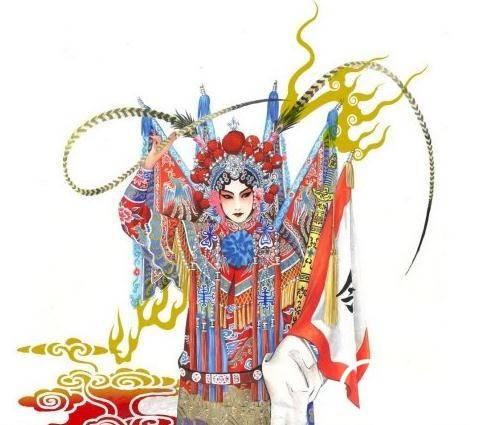 穆桂英历史图片
