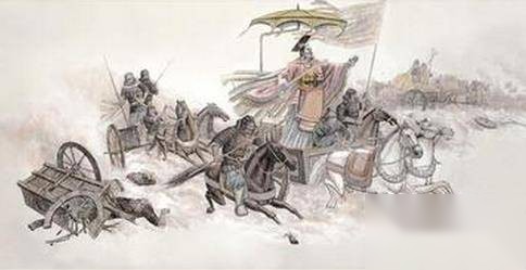 晋文公历史图片