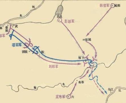 垓下之战历史图片