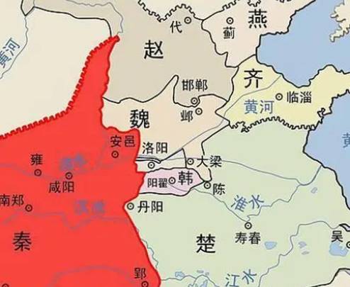 秦灭六国历史图片