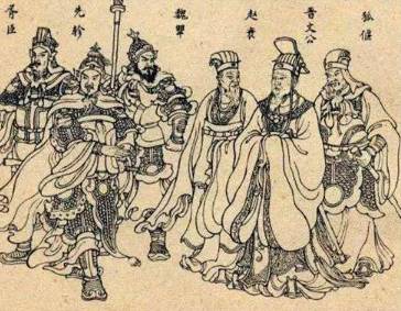 践土之盟历史图片
