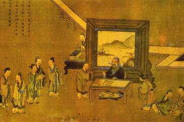 罢黜百家尊崇儒术历史图片