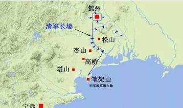 松锦大战历史图片