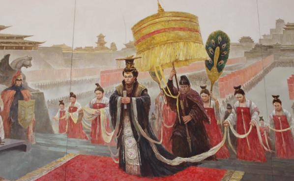 群臣历史图片