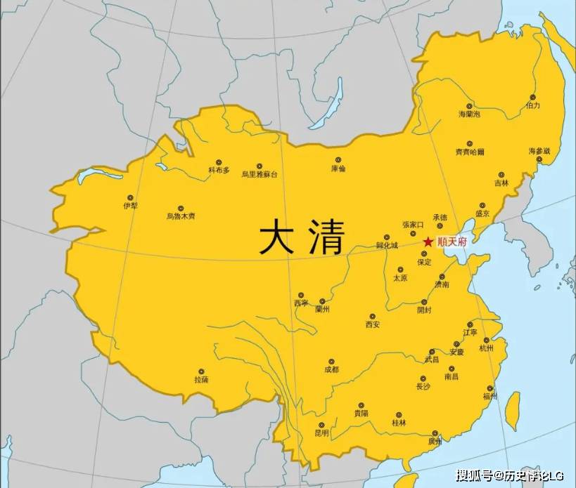 清朝历史图片