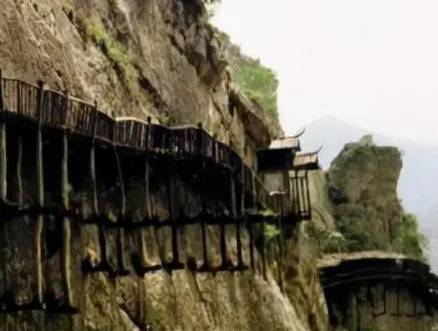 明修栈道历史图片