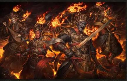 魔家四将历史图片