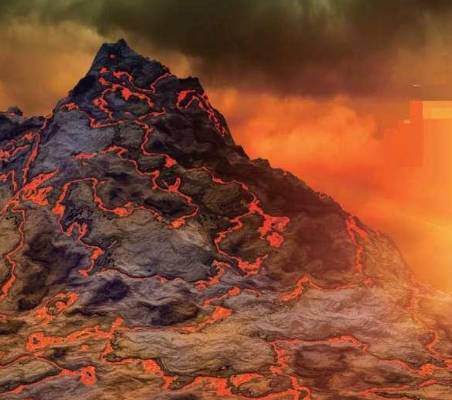 火山历史图片