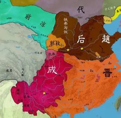 十六国历史图片